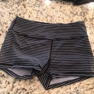 Savage barbell booty shorts